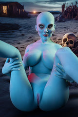 Blue Alien Sex Doll 160cm G A12 - sex doll