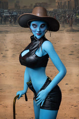 Blue Alien Sex Doll 160cm G A12 - sex doll