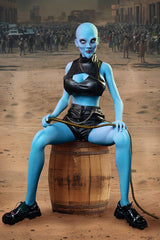 Blue Alien Sex Doll 160cm G A12 - sex doll