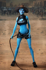 Blue Alien Sex Doll 160cm G A12 - sex doll