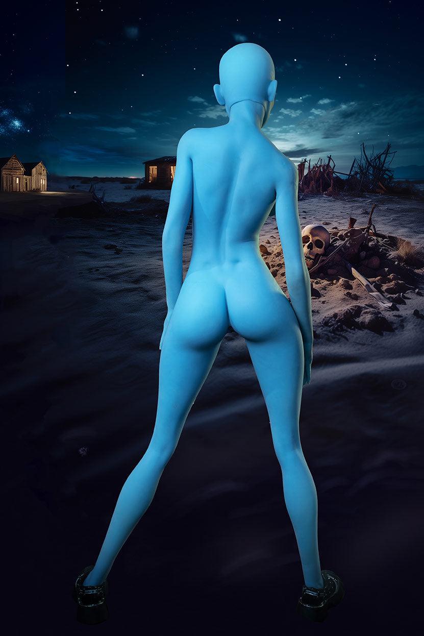 Blue Alien Sex Doll 160cm G A12 - sex doll
