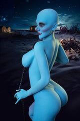 Blue Alien Sex Doll 160cm G A12 - sex doll