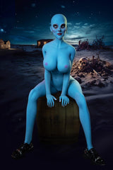 Blue Alien Sex Doll 160cm G A12 - sex doll