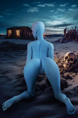 Blue Alien Sex Doll 160cm G A12 - sex doll