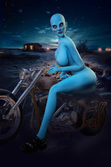 Blue Alien Sex Doll 160cm G A12 - sex doll