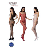 Bodystocking BS071 White - Lingerie