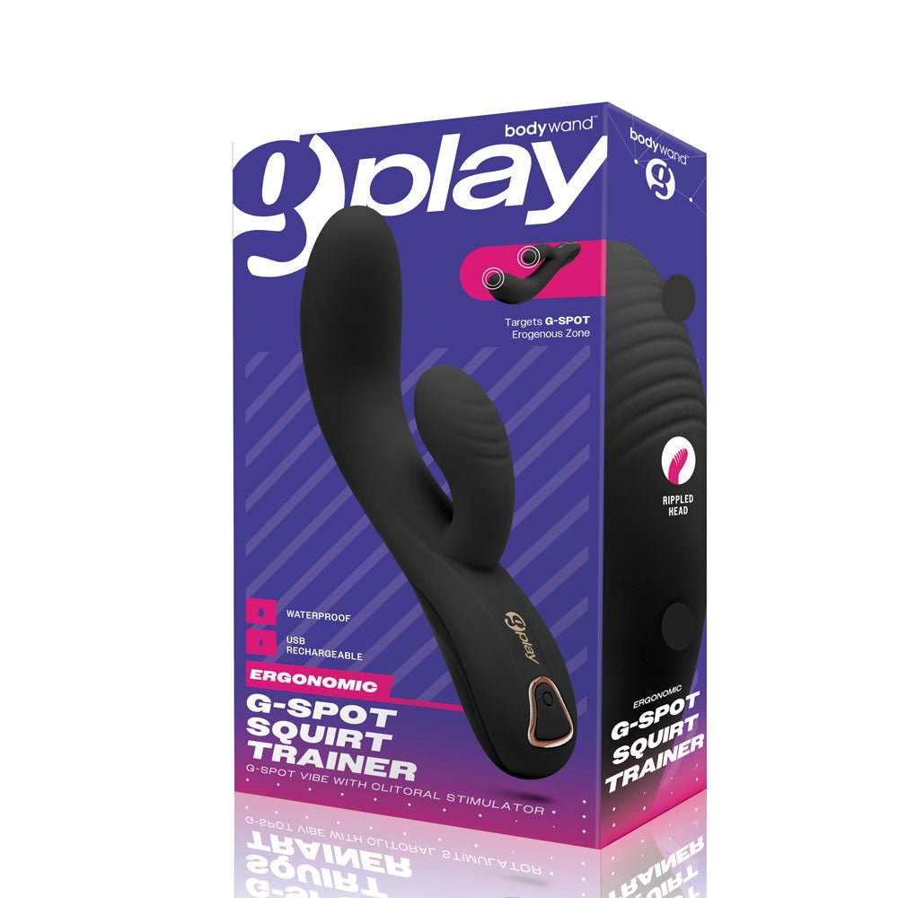 Bodywand G - Play G - Spot Squirt Trainer - Black 19 cm USB Rechargeable Vibrator - VIBRATORS