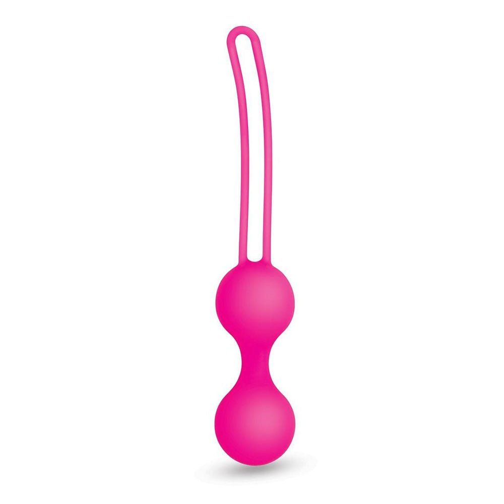 Bodywand Squeeze Medium Kegel Duo - Pink Kegel Balls - 50 grams - KEGEL TOYS
