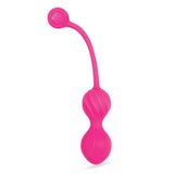 Bodywand Squeeze Remote - Control Pelvic Floor Trainer - Pink USB Rechargeable Weighted Kegel Balls with Remote - KEGEL TOYS