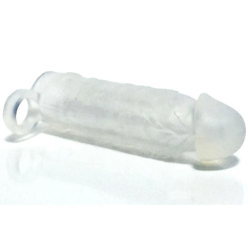 Boneyard Meaty Cock Extender - Clear Penis Extender Sleeve - SLEEVES