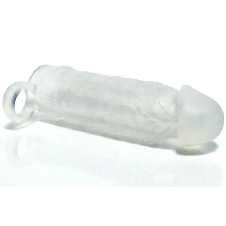 Boneyard Meaty Cock Extender - Clear Penis Extender Sleeve - SLEEVES