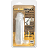Boneyard Meaty Cock Extender - Clear Penis Extender Sleeve - SLEEVES