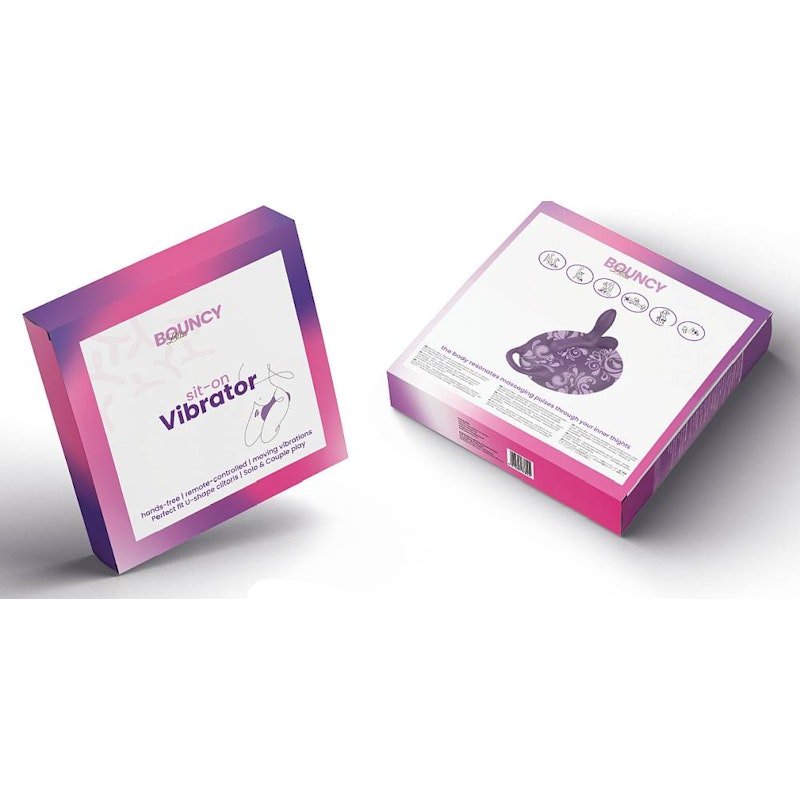 Bouncy Bliss Classic Inflatable Sit - On Vibrator - Adult Toys