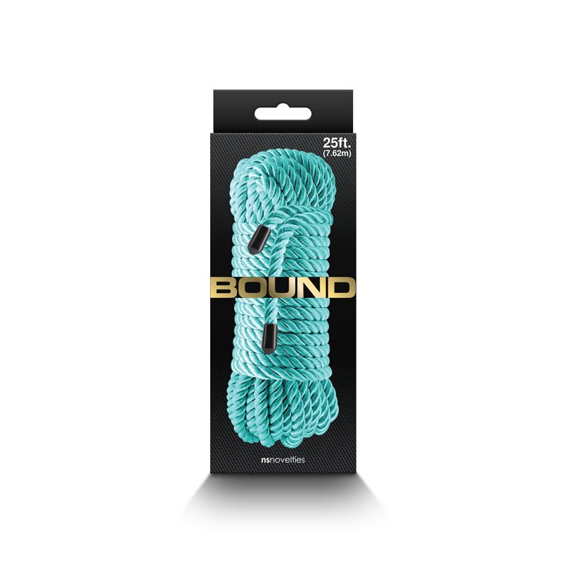 Bound Rope - Green - Green Bondage Rope - 7.6 metre length - BONDAGE - TOYS