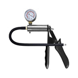 Brass Pistol Pump with Gauge and Hose - Adult Toys