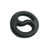 Brutus Yin Yang Silicone Cock and Ball Duo Ring - Adult Toys