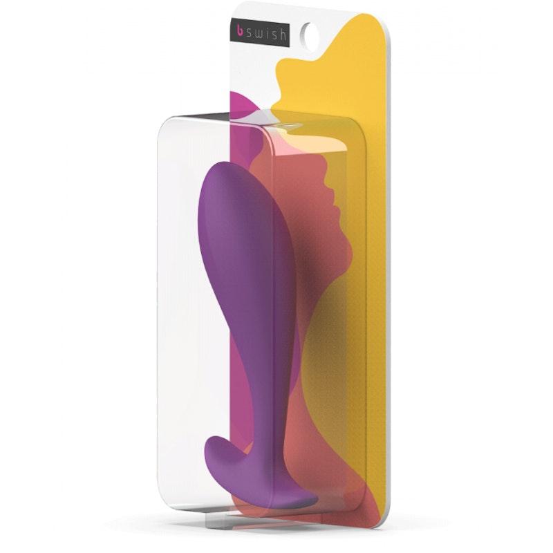 Bswish Bfilled Basic Orchid Silicone Prostate Plug – Purple Anal Toy - Adult Toys