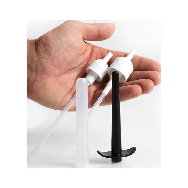 Buckd Lube Injector 4 Pc Bottle Adapter - Naughty by Nature Adult Store