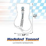 Bulky Sip - Flesh Mini Doggy - Style Stroker - MASTURBATORS