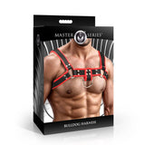 Bulldog Harness Red - Lingerie - Naughty by Nature Adult Store