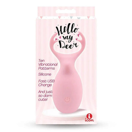 Buzzy Buddy, Hello My Deer - Pink Stimulator - STIMULATORS - Naughty by Nature Adult Store