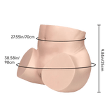 Caroline Human Replica Big Ass Silicone Hips Torso - Sex Doll