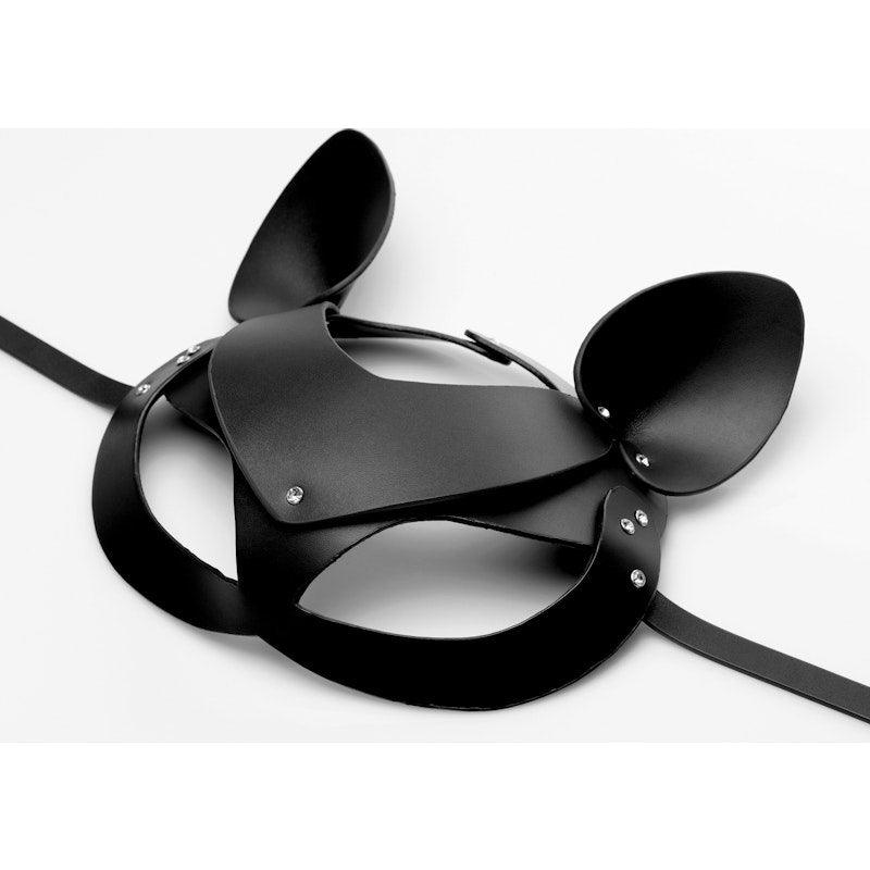 Cat Tail Anal Plug and Mask Set - Adult Toys