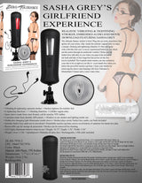 Zero Tolerance Sasha Grey's Girlfriend Experience - USB Rechargeable Powered Stroker with Lifelike Sounds - Naughty by Nature Adult Store