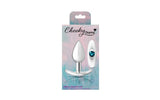 Cheeky Charms Silver Anchor Butt Plug w Clear and Pink Jewel Kit - Adult Toys
