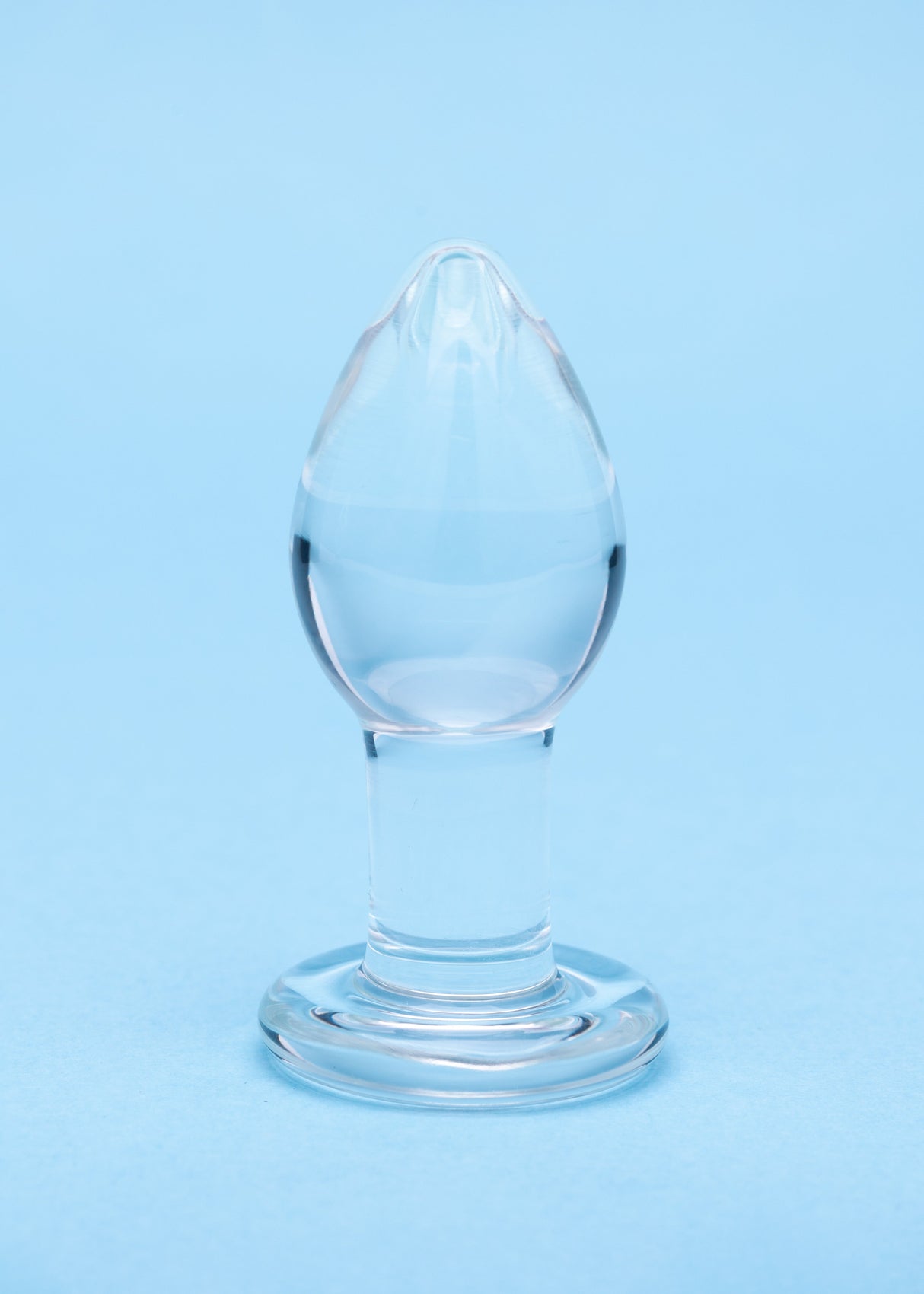 Clarity - Utopian Trinity Glass Butt Plugs - Set of 3 Sizes - GLASS TOYS