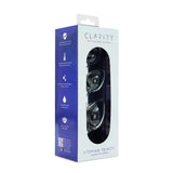 Clarity - Utopian Trinity Glass Butt Plugs - Set of 3 Sizes - GLASS TOYS