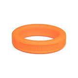 Classic Silicone Medium Stretch Penis Ring 36mm Orange - Adult Toys
