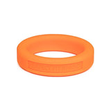 Classic Silicone Medium Stretch Penis Ring 36mm Orange - Adult Toys