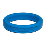Classic Silicone Medium Stretch Penis Ring 44mm Blue - Adult Toys