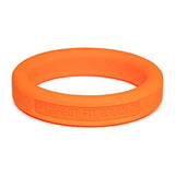 Classic Silicone Medium Stretch Penis Ring 44mm Orange - Adult Toys