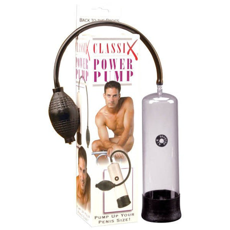 Classix Power Pump - Clear Penis Pump - PUMPS
