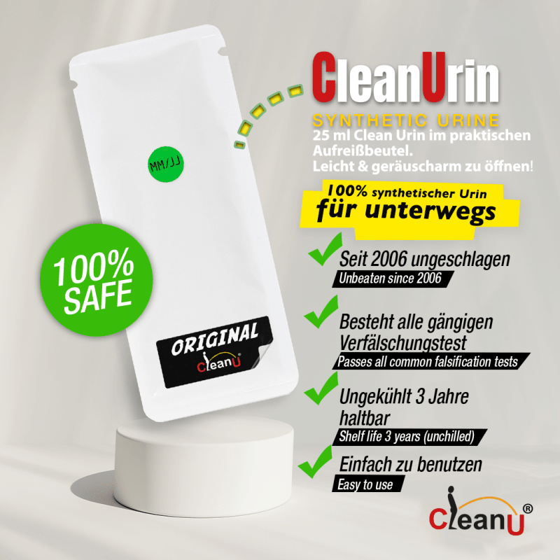 CleanUrin 25ml - Adult Toys