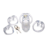 Clear Captor Chastity Cage Large - Adult Toys