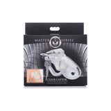 Clear Captor Chastity Cage Large - Adult Toys
