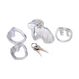 Clear Captor Chastity Cage Medium - Adult Toys