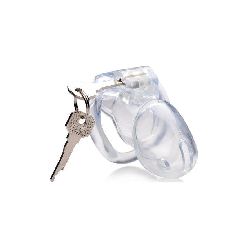 Clear Captor Chastity Cage Medium - Adult Toys