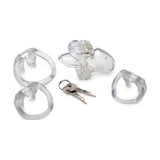 Clear Captor Chastity Cage Small - Adult Toys