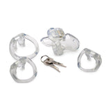 Clear Captor Chastity Cage Small - Adult Toys