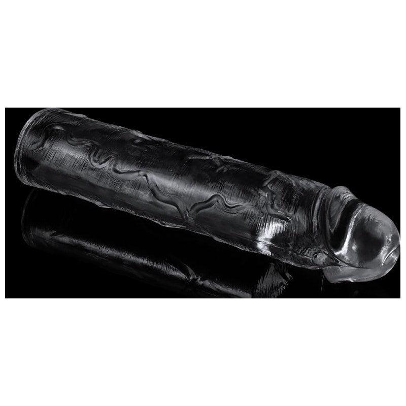 Clear Penis Extender Sleeve Plus 2in - Naughty by Nature Adult Store