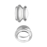 Clear Plungers Nipple Suckers Large - Adult Toys