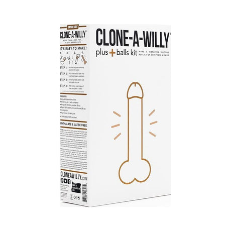 Clone a Willy Plus Balls Kit Deep Skin Tone - Adult Toys