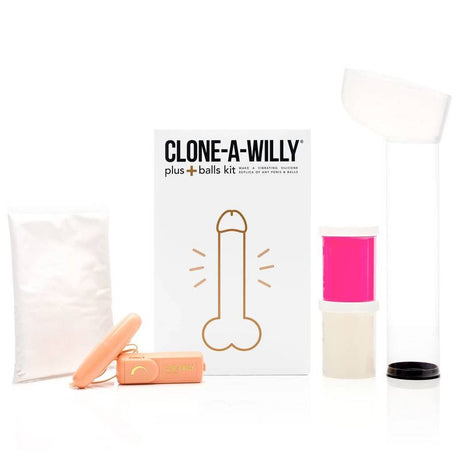 Clone a Willy Plus Balls Kit Hot Pink - Adult Toys