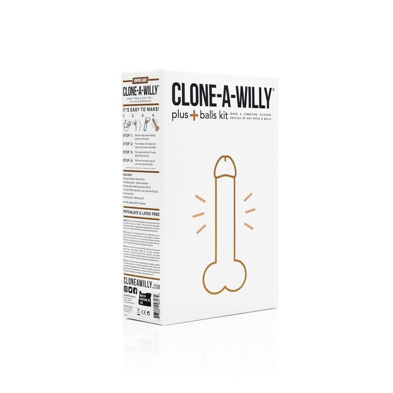 Clone a Willy Plus Balls Kit Hot Pink - Adult Toys
