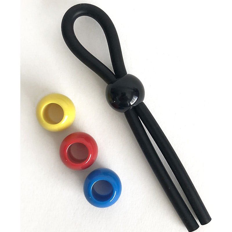 Cock Leash Single Black - Adult Toys