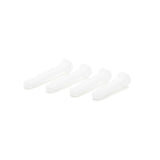 Cockcage Locking Pins White 4 Pc - Adult Toys